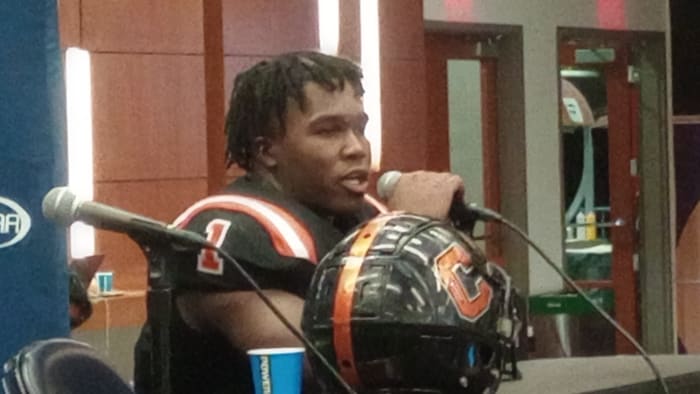 Catholic-Baton Rouge tailback Barry Remo